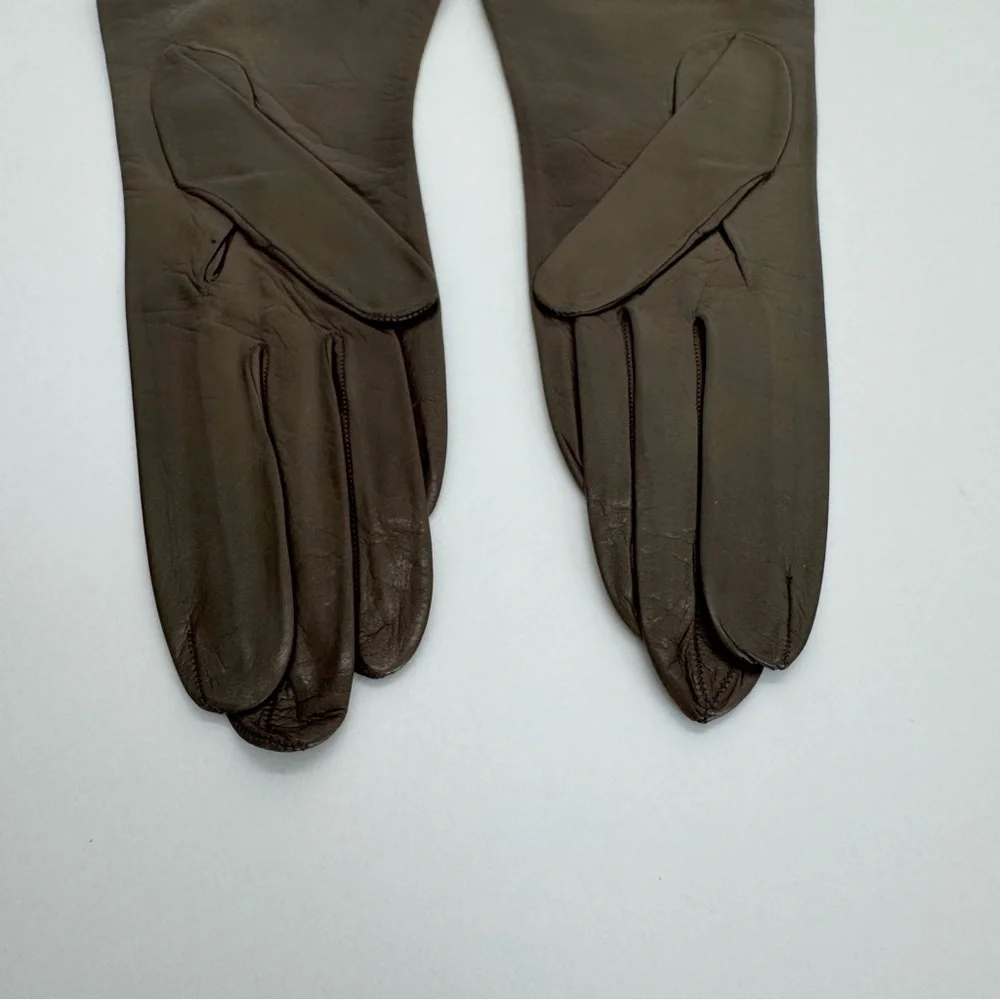 Vintage Denise Francelle Paris Leather Gloves Women’s Size 7